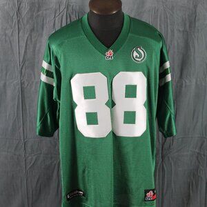 Saskatchewan Roughriders Jersey (Retro) - Matt Domiquez 88 Labour Day - Mens xL